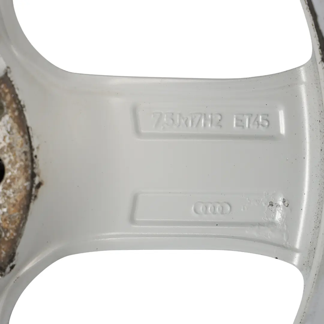 Audi A4 B8 8K Silver Wheel Alloy Rim 17" ET:45 7,5J Star Spoke - SKU 8K0601025CE-3 - Part number 8K0601025CE