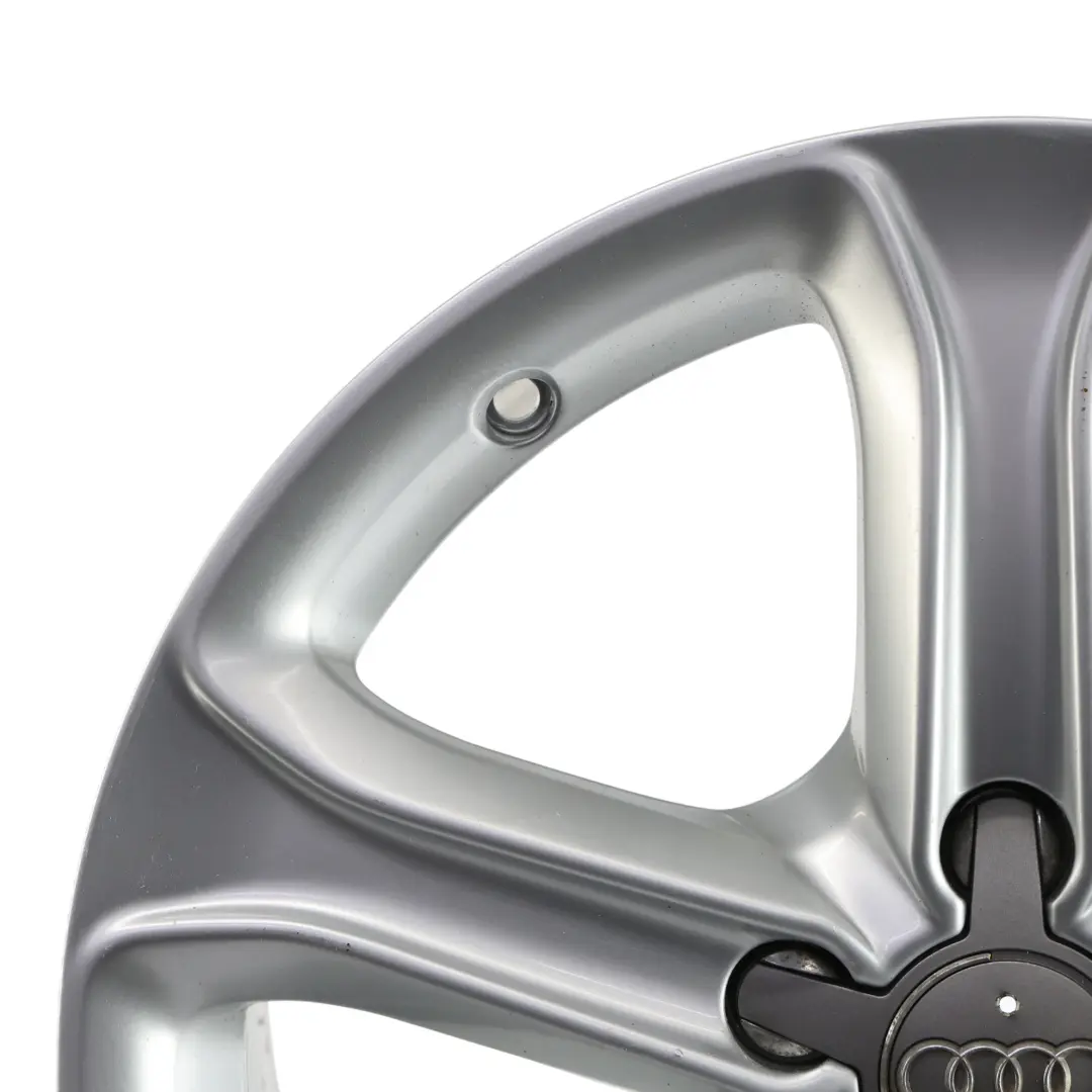 Audi A4 B8 8K Silver Wheel Alloy Rim 17" ET:45 7,5J Star Spoke - SKU 8K0601025CE-3 - Part number 8K0601025CE