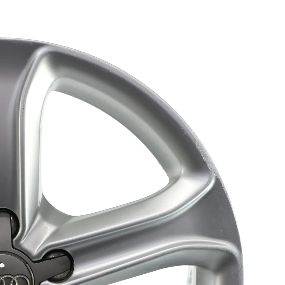 Audi A4 B8 8K Silver Wheel Alloy Rim 17" ET:45 7,5J Star Spoke - SKU 8K0601025CE-3 - Part number 8K0601025CE