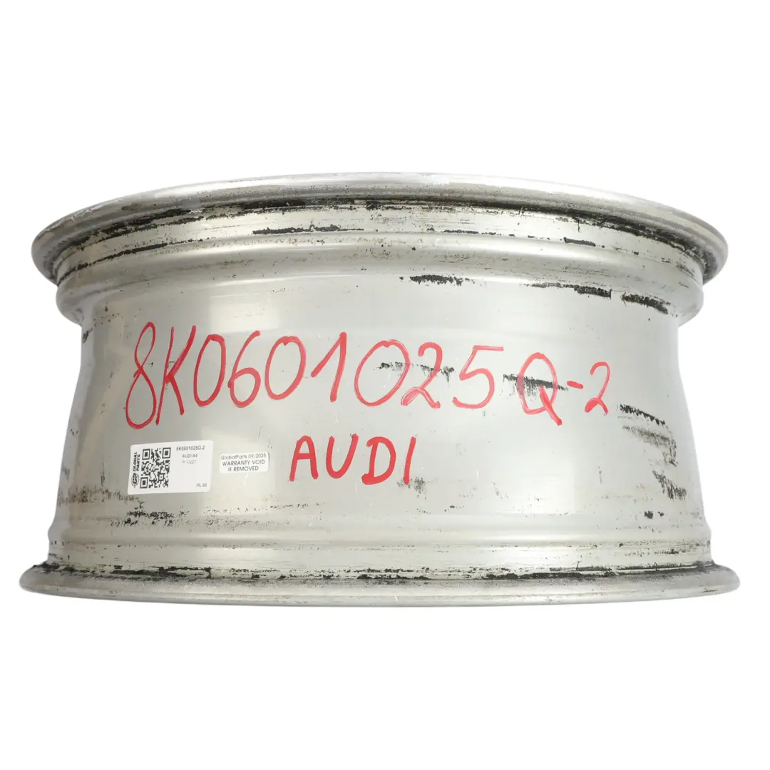 Audi A4 B8 Llanta Aleación Plateada 18" ET:47 8J Star Spoke - SKU 8K0601025Q-2 - Número de pieza 8K0601025Q