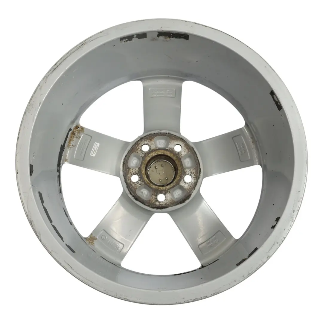 Audi A4 B8 Cerchio In Lega Argento 18" ET:47 8J Star Spoke - SKU 8K0601025Q-2 - Numero di parte 8K0601025Q