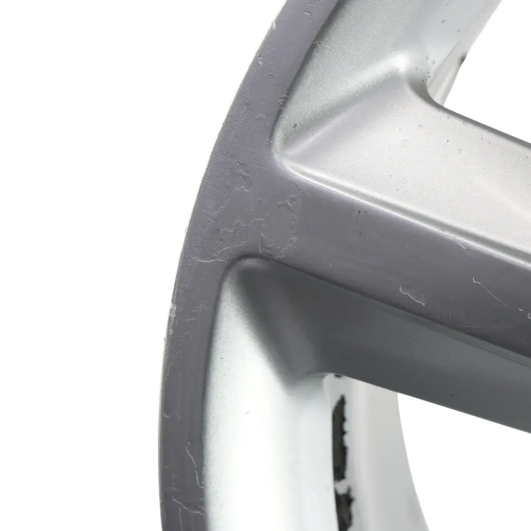 Audi A4 B8 Wheel Alloy Rim Silver 18" ET:47 8J Star Spoke - SKU 8K0601025Q-2 - Part number 8K0601025Q