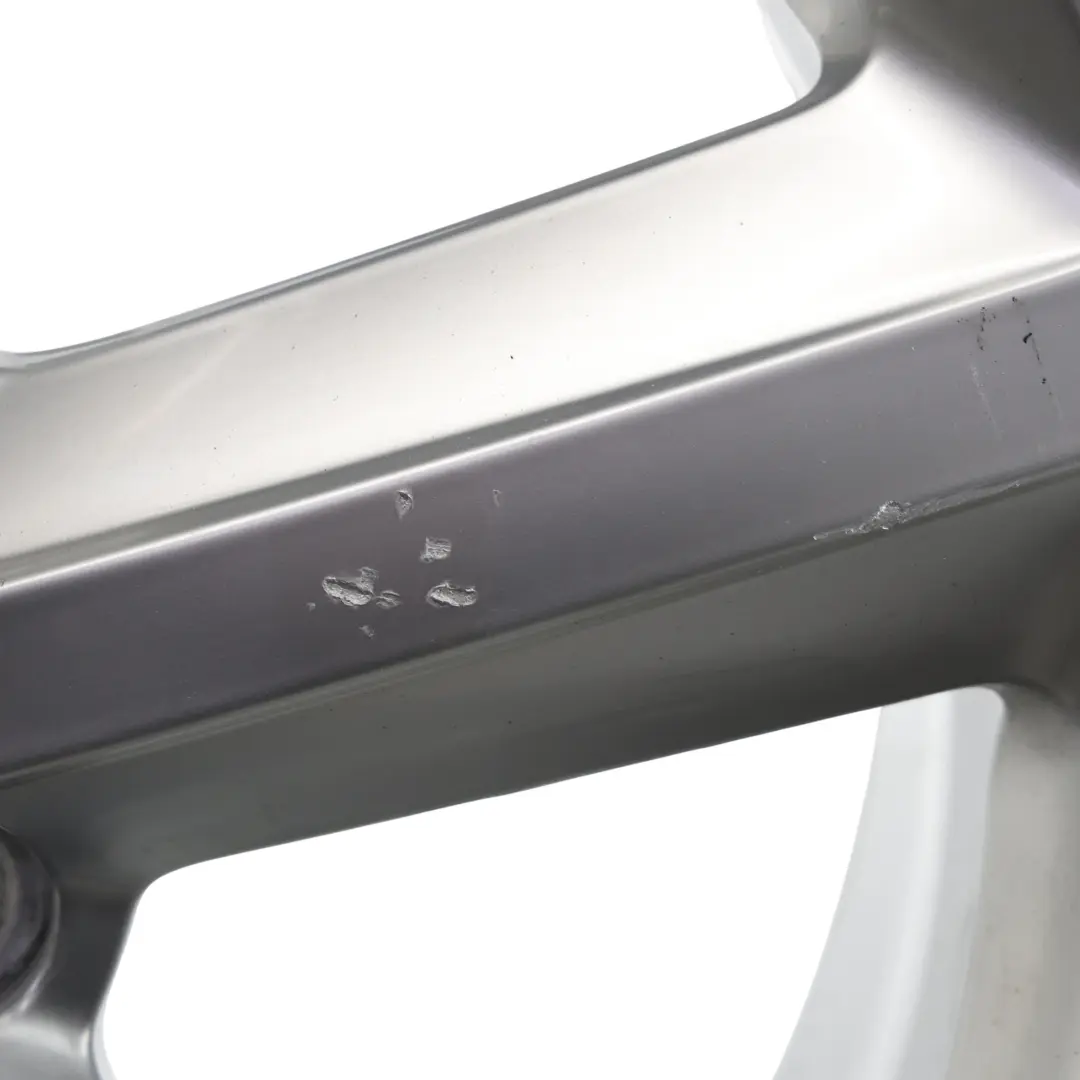 Audi A4 B8 8K Silver Wheel Alloy Rim 18" ET:47 8J Star Spoke - SKU 8K0601025Q-4 - Part number 8K0601025Q