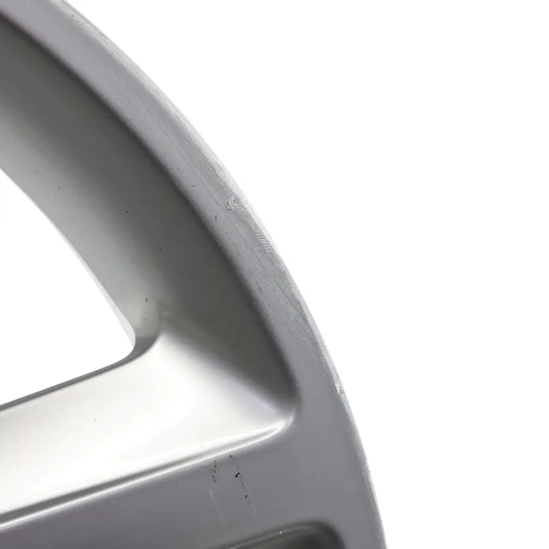 Audi A4 B8 8K Silver Wheel Alloy Rim 18" ET:47 8J Star Spoke - SKU 8K0601025Q-4 - Part number 8K0601025Q