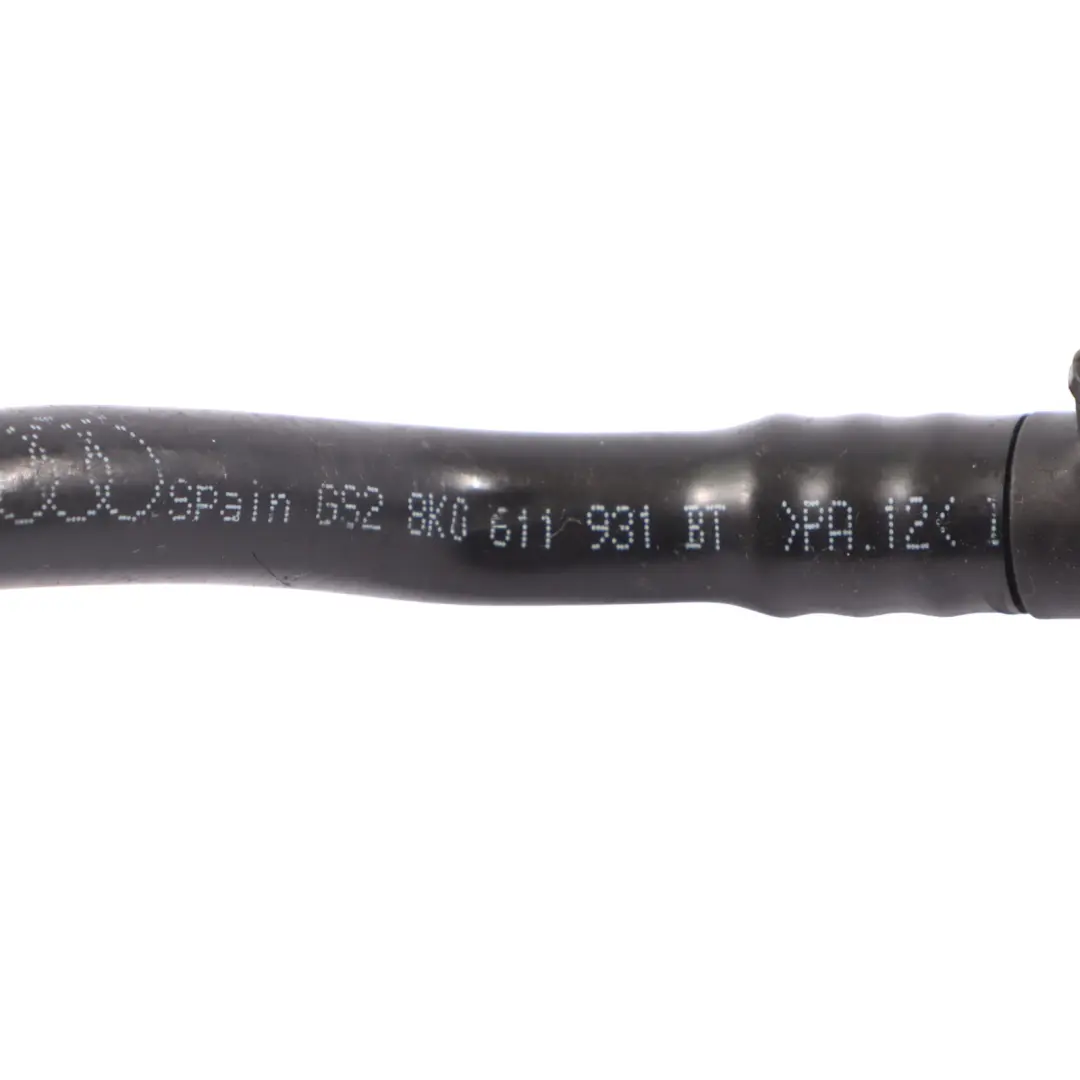 Audi A4 B8 A5 8T Servofreno Tubo Vacío Manguera Válvula Retorno - SKU 8K0611931BT - Número de pieza 8K0611931BT