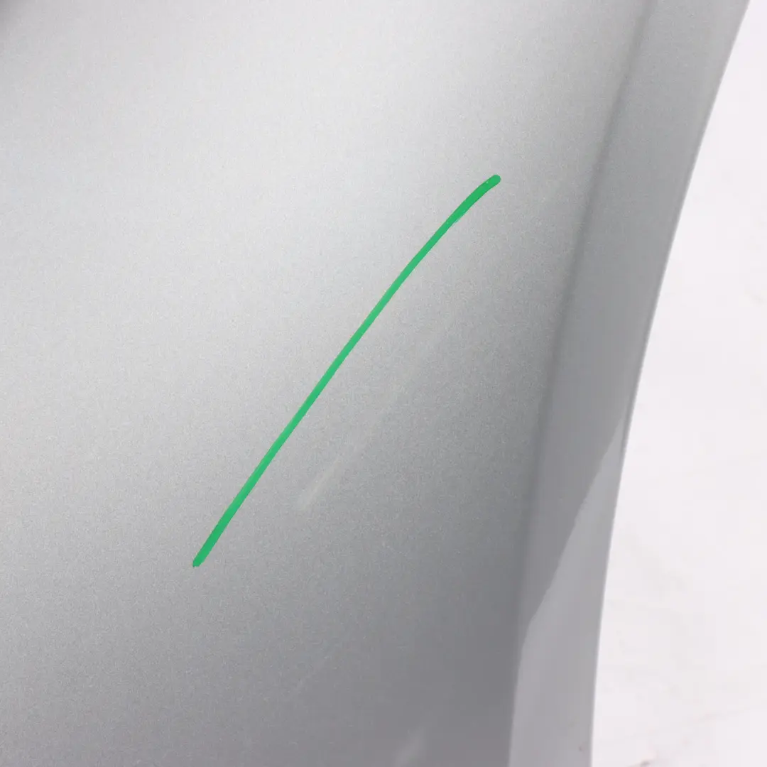 Audi A4 B8 Side Panel Front Left N/S Wing Fender Cover Ice Silver Metallic - X7W - SKU 8K0821105J-ICS - Part number 8K0821105J