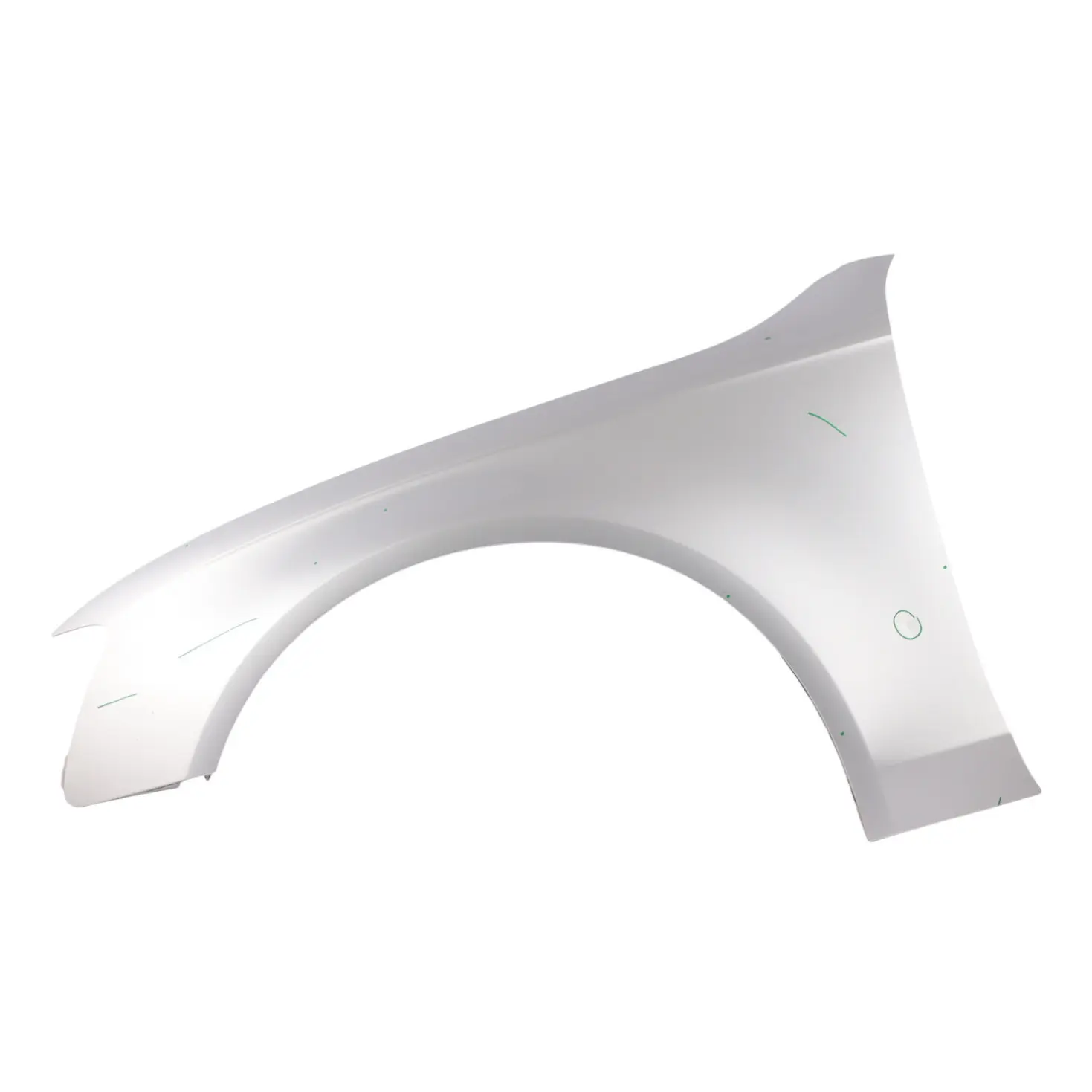 Audi A4 B8 Side Panel Front Left N/S Wing Fender Cover Ice Silver Metallic - X7W