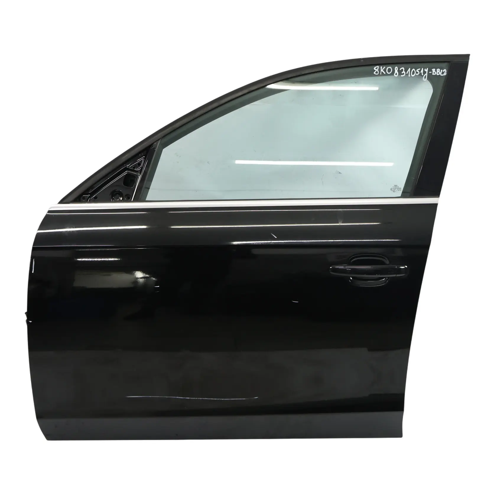 Audi A4 B8 Front Door Left N/S Brilliant Black Metallic - LY9B