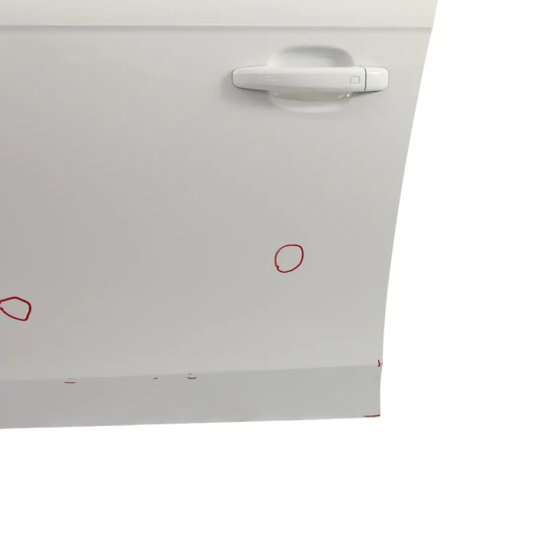 Audi A4 B8 Front Door Left N/S Covering Panel Ibis White - Y9C - SKU 8K0831051J-IWH1 - Part number 8K0831051J
