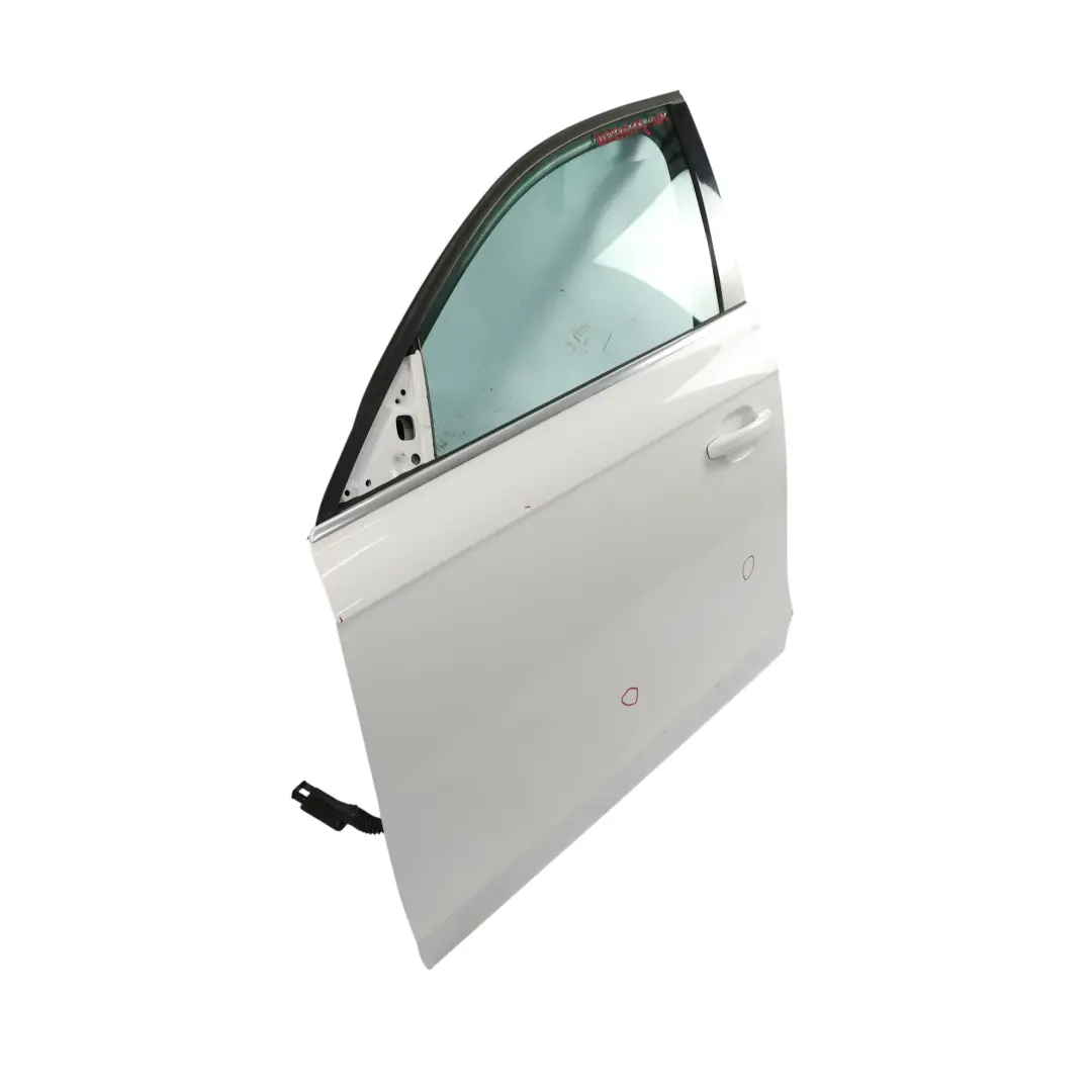 Audi A4 B8 Front Door Left N/S Covering Panel Ibis White - Y9C - SKU 8K0831051J-IWH1 - Part number 8K0831051J