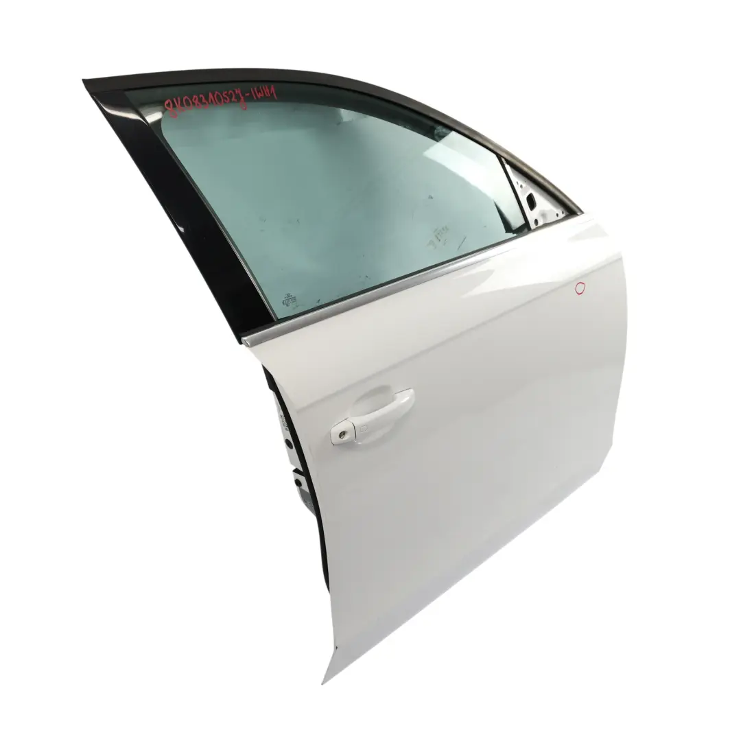 Porta Anteriore Destra Ibis White Bianco - Y9C per Audi A4 B8 con numero di parte 8K0831052J Audi A4 B8 Porta Anteriore Destra Ibis White Bianco - Y9C - SKU 8K0831052J-IWH1 - Numero di parte 8K0831052J