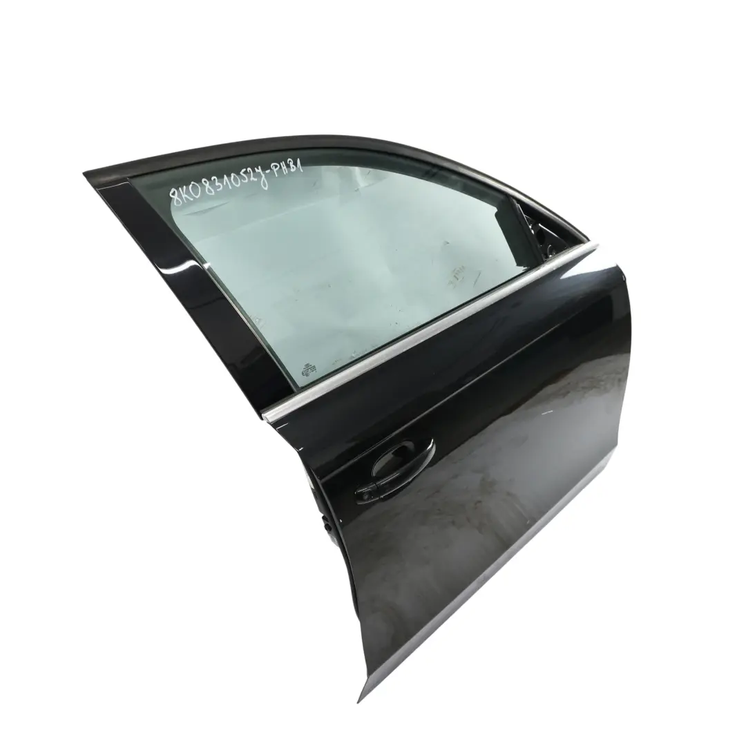 Puerta Delantera Derecha Brilliant Black Metallic Negro - LY9B para Audi A4 B8 con número de pieza 8K0831052J Audi A4 B8 Puerta Delantera Derecha Brilliant Black Metallic Negro - LY9B - SKU 8K0831052J-PHB1 - Número de pieza 8K0831052J