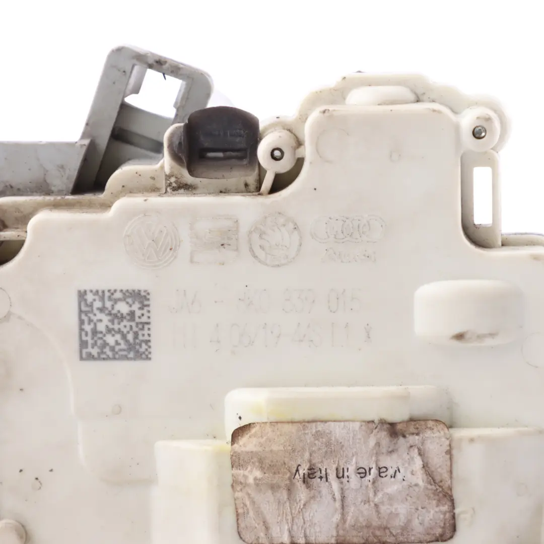 Door Lock Latch Catch Actuator Rear Left N/S to Audi A4 B8 with Part number 8K0839015 Audi A4 B8 Door Lock Latch Catch Actuator Rear Left N/S - SKU 8K0839015-1 - Part number 8K0839015