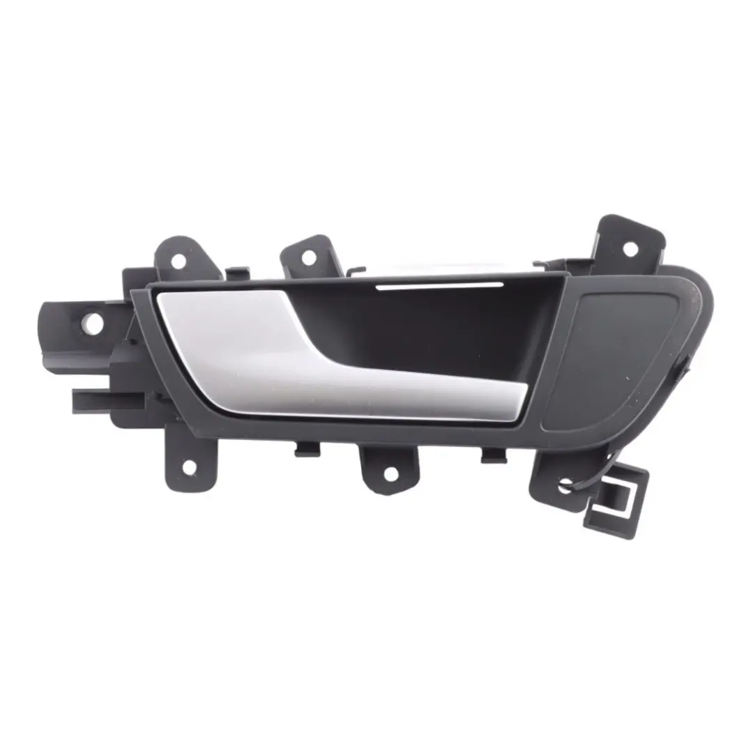 Audi A4 B8 Rear Door Grab Handle Interior Trim Panel Silver Left N/S - SKU 8K0839019-1 - Part number 8K0839019E