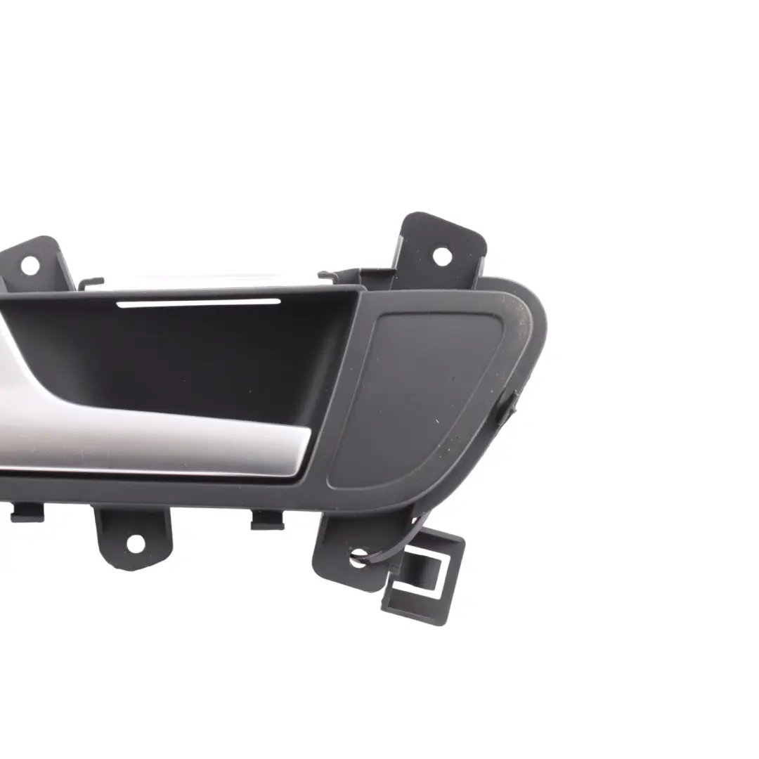 Audi A4 B8 Hintertürgriff Innen Verkleidung Silber Links - SKU 8K0839019-1 - Teilenummer 8K0839019E