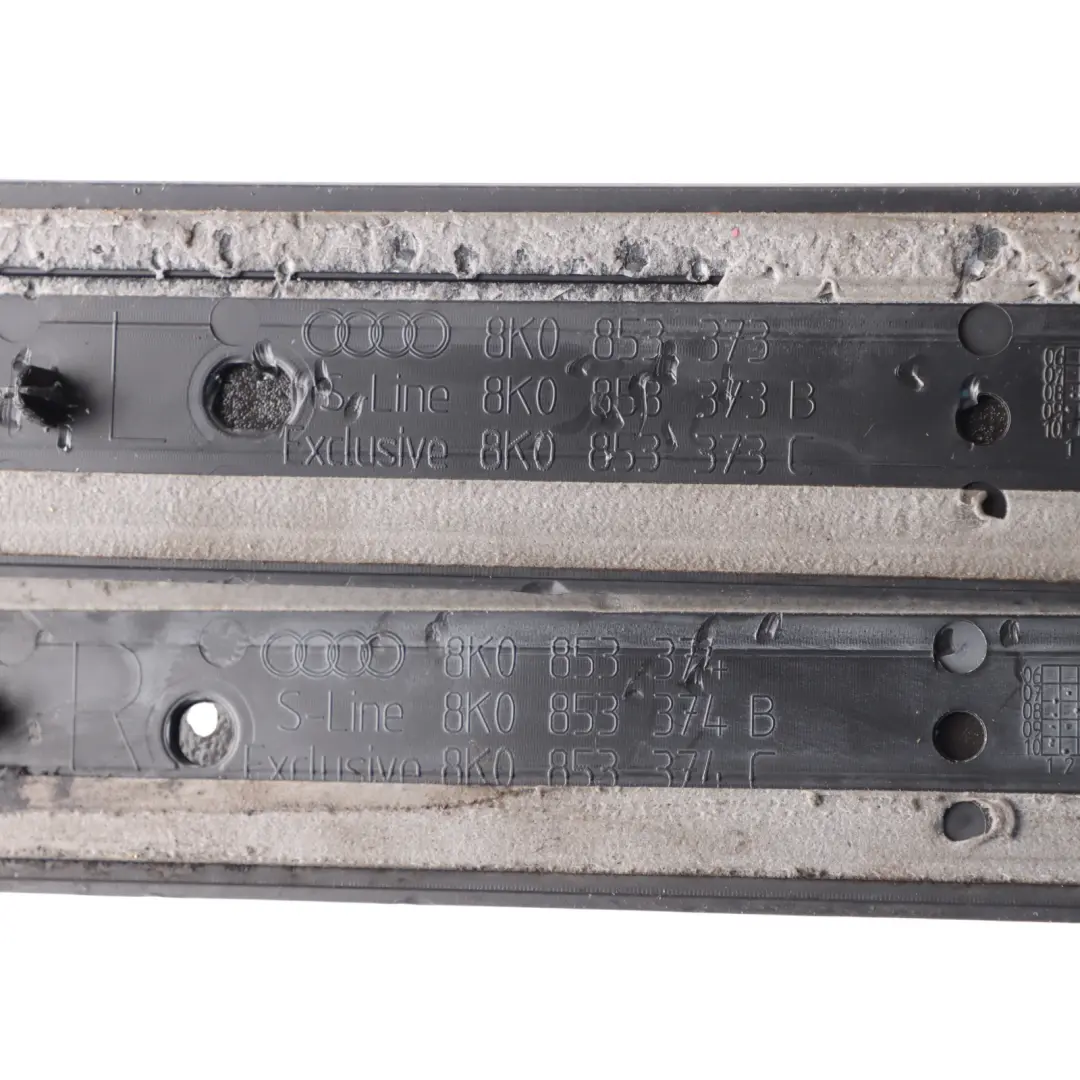 Audi A4 B8 S-Line Battitacco Porta Ant Post Sinistra Destra - SKU 8K0853373B-1 - Numero di parte 8K0853373B