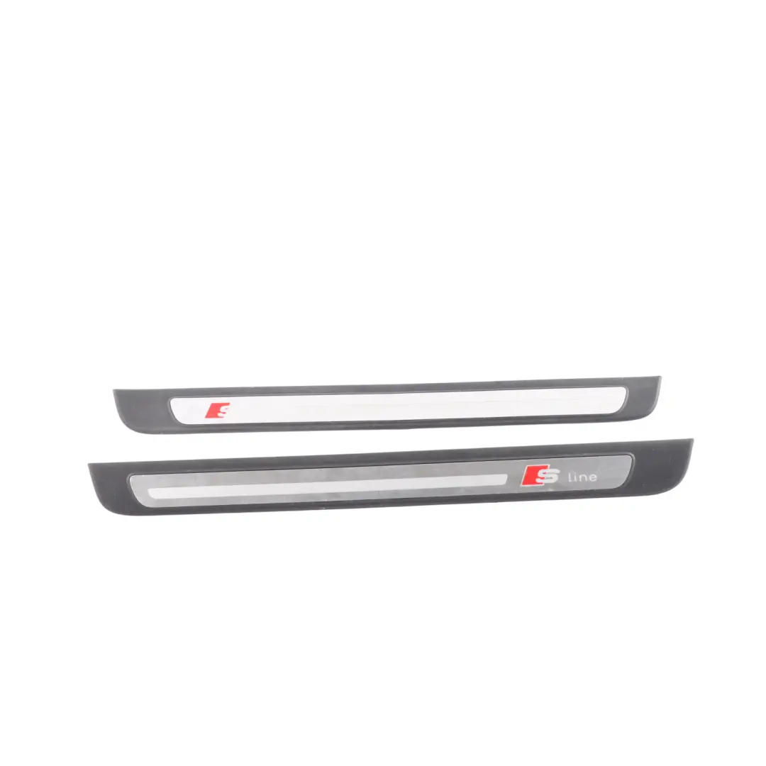 Front Rear Door Entry Sill Trim Left Right N/O/S to Audi A4 B8 S-Line with Part number 8K0853373B Audi A4 B8 S-Line Front Rear Door Entry Sill Trim Left Right N/O/S - SKU 8K0853373B-1 - Part number 8K0853373B