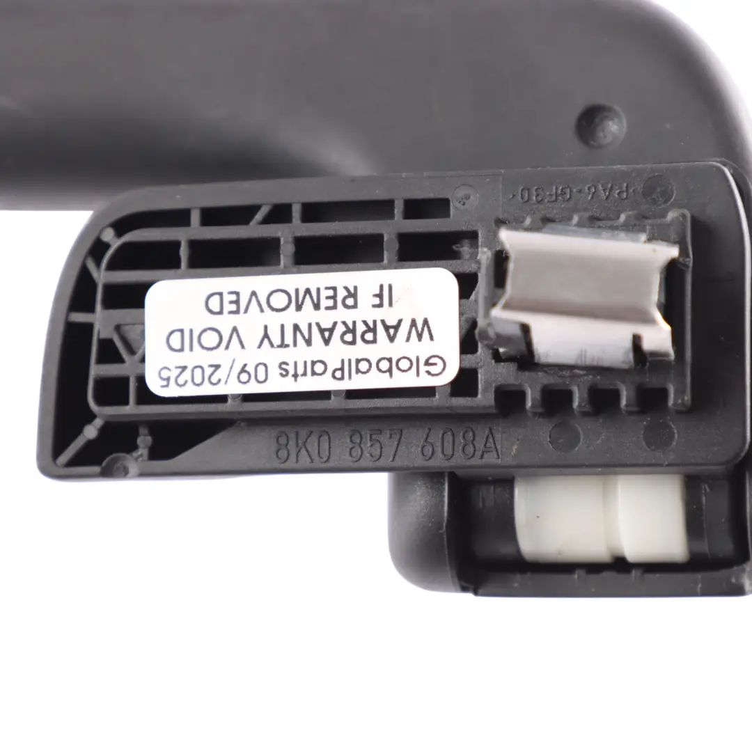 Audi A6 C7 A4 B8 Roof Grab Handle Interior Rear Right O/S Black - SKU 8K0857608A - Part number 8K0857608A
