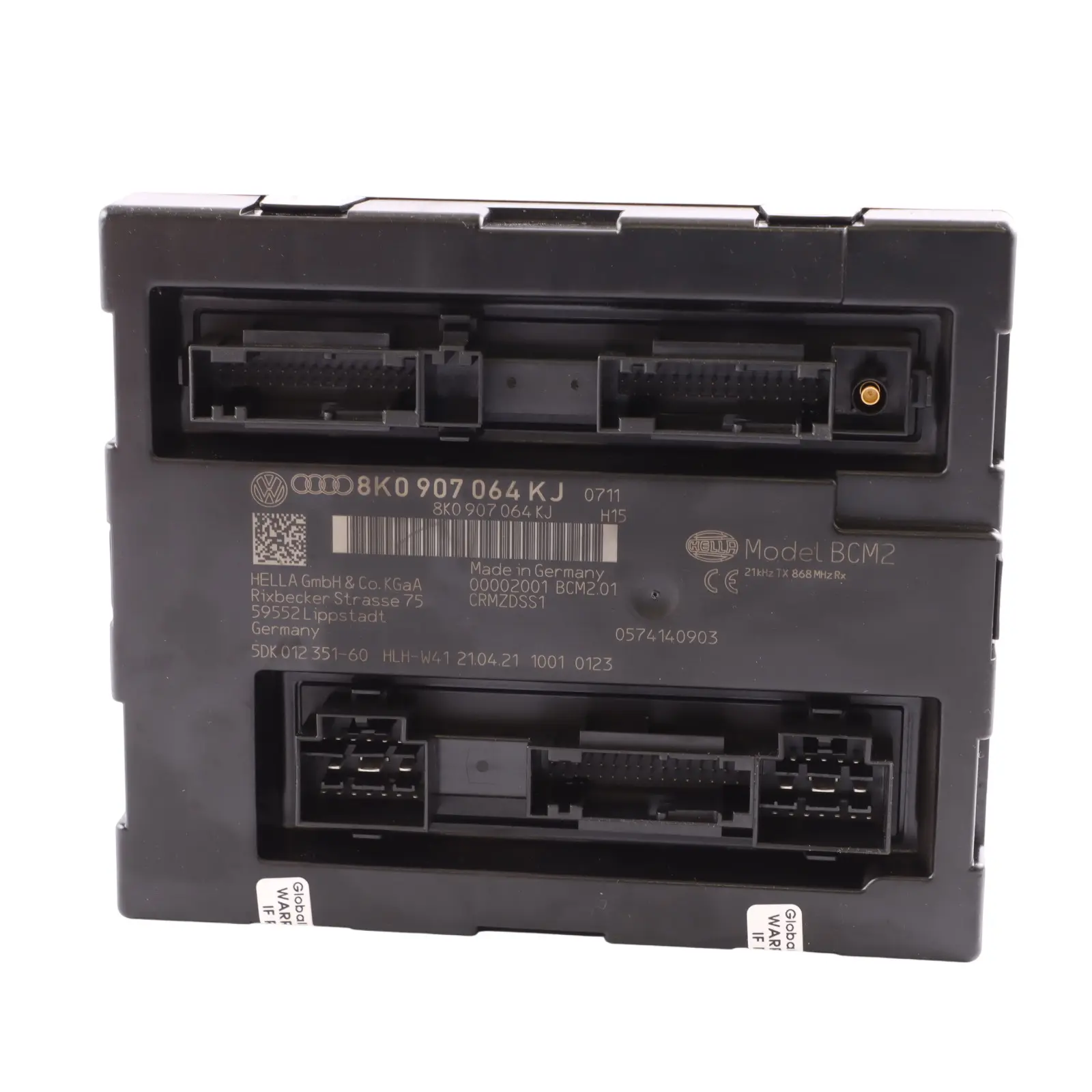 Audi A5 8T Body Control Comfort Unit Module BCM Convenience Unit ECU 8K0907064KJ