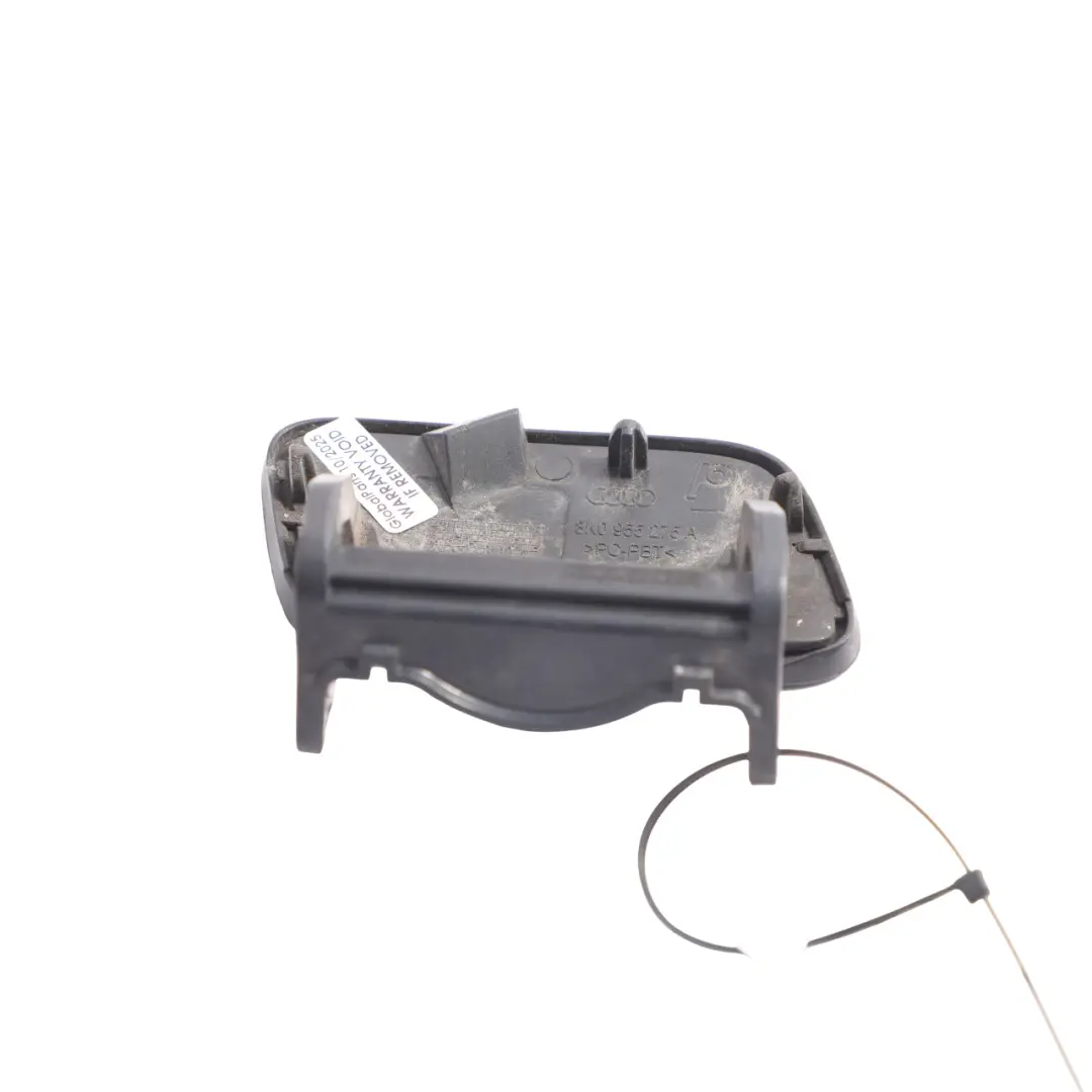 Headlight Washer Cover Trim Left N/S Brilliant Black-Y9B to Audi A4 B8 with Part number 8K0955275A Audi A4 B8 Headlight Washer Cover Trim Left N/S Brilliant Black-Y9B - SKU 8K0955275A-BBL - Part number 8K0955275A