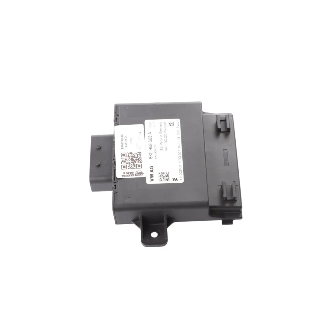 Audi A4 B8 A8 D4 Voltage Stabilizer Converter Control Unit Module - SKU 8K0959663A - Part number 8K0959663A