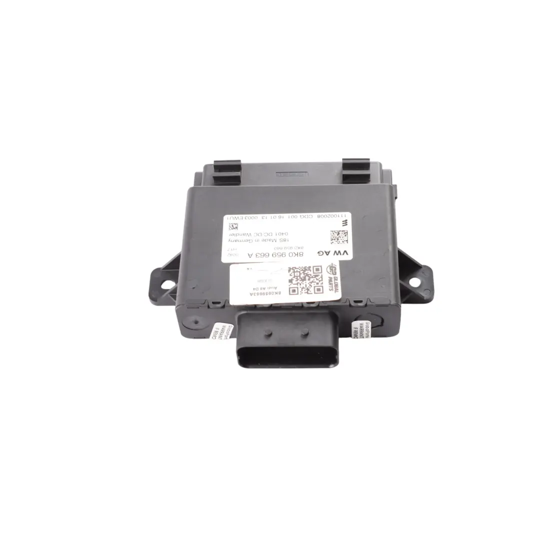 Audi A4 B8 A8 D4 Voltage Stabilizer Converter Control Unit Module - SKU 8K0959663A - Part number 8K0959663A
