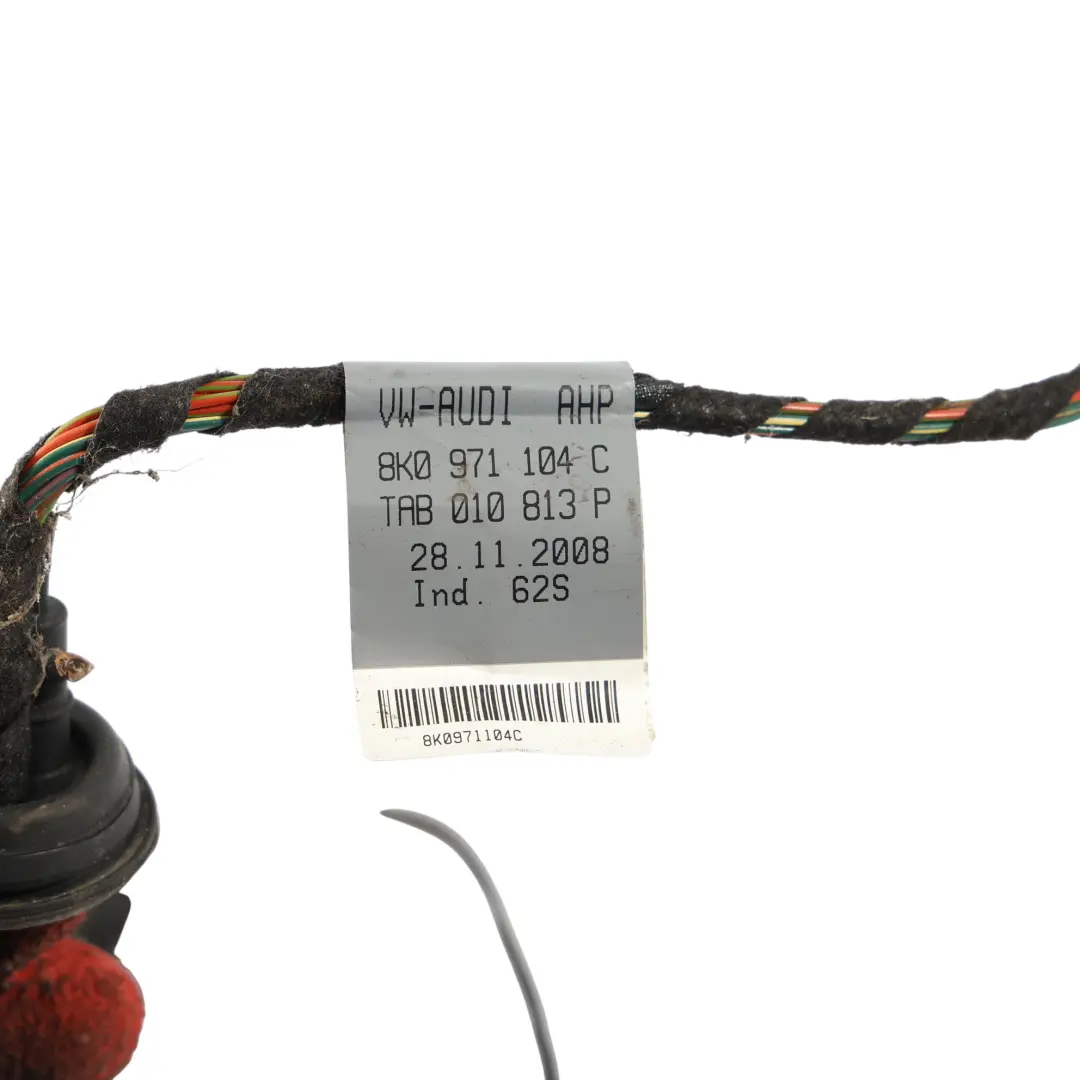 Audi A4 B8 Faisceau Câbles Capteur Stationnement PDC Chocs Arrière - SKU 8K0971104C - Numéro de pièce 8K0971104C