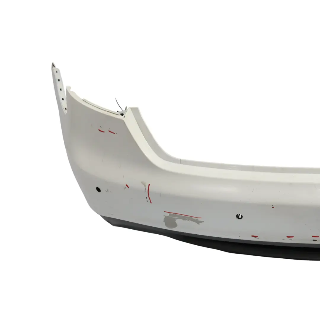 Bumper Trim Panel Covering Panel Ibis White - Y9C to Audi A4 B8 Rear with Part number 8K5807303C Audi A4 B8 Rear Bumper Trim Panel Covering Panel Ibis White - Y9C - SKU 8K5807303C-IWH - Part number 8K5807303C