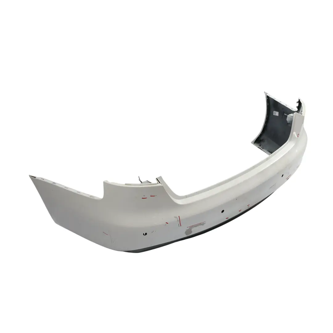 Audi A4 B8 Rear Bumper Trim Panel Covering Panel Ibis White - Y9C - SKU 8K5807303C-IWH - Part number 8K5807303C