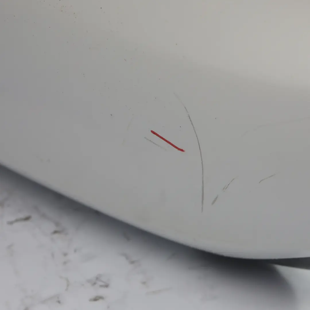 Audi A4 B8 Rear Bumper Trim Panel Covering Panel Ibis White - Y9C - SKU 8K5807303C-IWH - Part number 8K5807303C