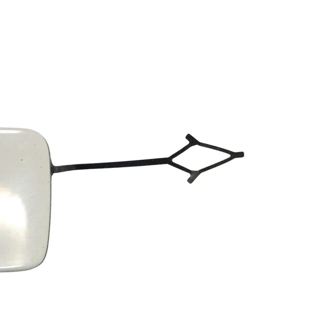 Bumper Towing Tow Eye Hook Cover Flap Cap Ibis White - Y9C to Audi A4 B8 Rear with Part number 8K5807441C Audi A4 B8 Rear Bumper Towing Tow Eye Hook Cover Flap Cap Ibis White - Y9C - SKU 8K5807441C-IWH - Part number 8K5807441C