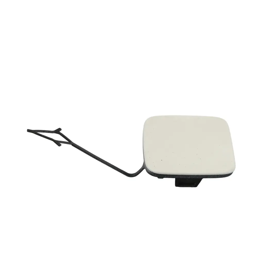 Bumper Towing Tow Eye Hook Cover Flap Cap Ibis White - Y9C to Audi A4 B8 Rear with Part number 8K5807441C Audi A4 B8 Rear Bumper Towing Tow Eye Hook Cover Flap Cap Ibis White - Y9C - SKU 8K5807441C-IWH - Part number 8K5807441C