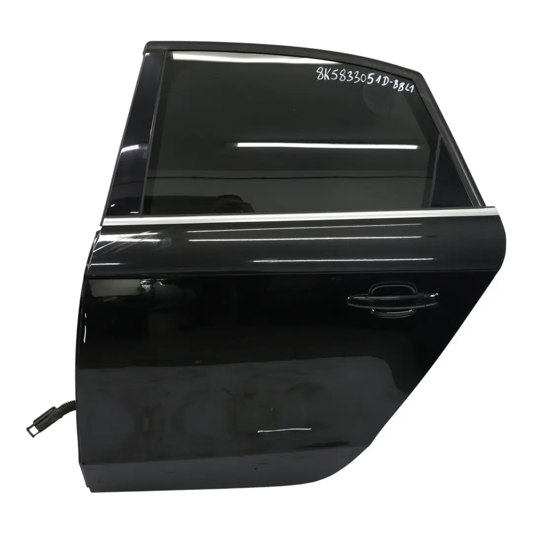 Tür Hinten Links Brilliant Black Schwarz Metallic - Y9B für Audi A4 A8 Limousine mit Teilenummer 8K5833051D Audi A4 A8 Limousine Tür Hinten Links Brilliant Black Schwarz Metallic - Y9B - SKU 8K5833051D-BBL1 - Teilenummer 8K5833051D