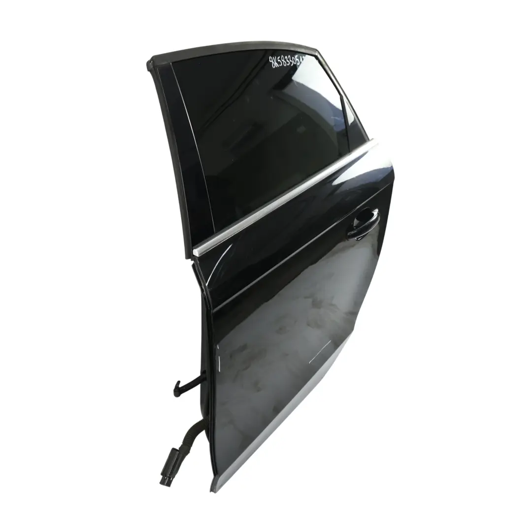 Door Left N/S Brilliant Black Metallic - Y9B to Audi A4 B8 Limousine Rear with Part number 8K5833051D Audi A4 B8 Limousine Rear Door Left N/S Brilliant Black Metallic - Y9B - SKU 8K5833051D-BBL1 - Part number 8K5833051D