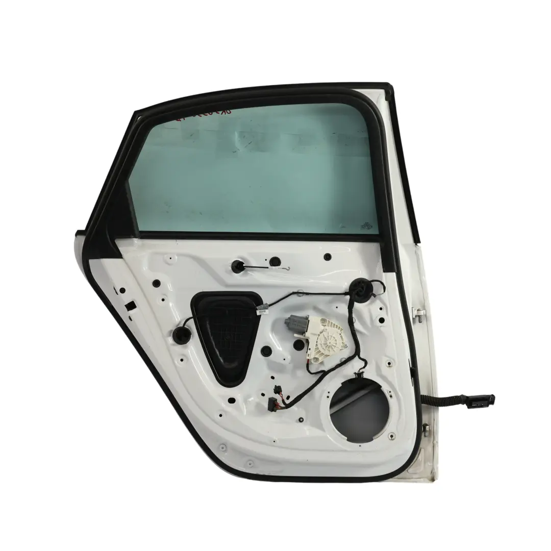 Audi A4 B8 Limousine Rear Door Left N/S Ibis White - Y9C - SKU 8K5833051D-IWH1 - Part number 8K5833051D