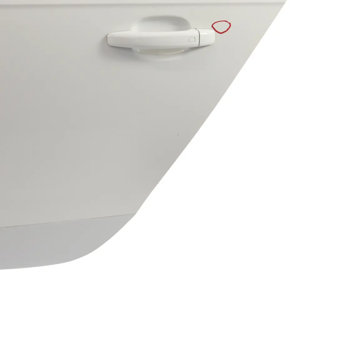 Audi A4 B8 Limousine Rear Door Left N/S Ibis White - Y9C - SKU 8K5833051D-IWH1 - Part number 8K5833051D