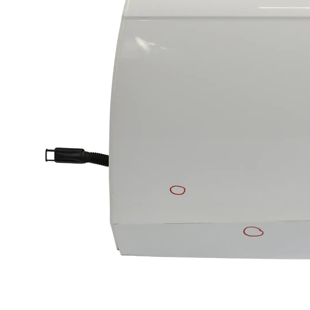 Audi A4 B8 Limousine Rear Door Left N/S Ibis White - Y9C - SKU 8K5833051D-IWH1 - Part number 8K5833051D