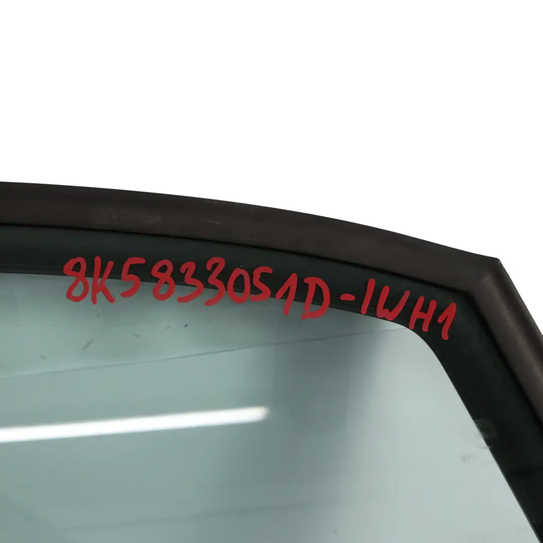Audi A4 B8 Limousine Rear Door Left N/S Ibis White - Y9C - SKU 8K5833051D-IWH1 - Part number 8K5833051D