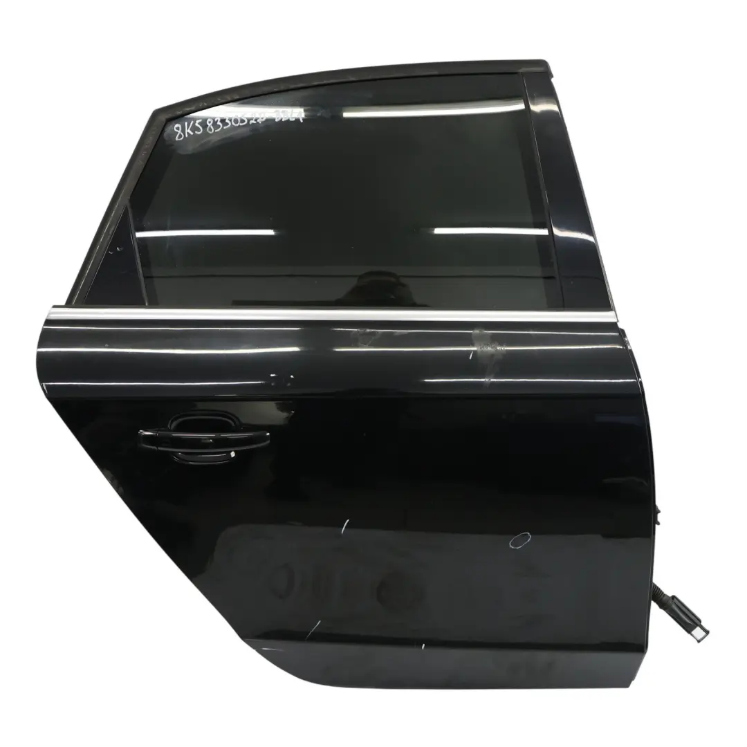 Audi A4 A8 Limousine Rear Door Right O/S Brilliant Black Metallic - Y9B - SKU 8K5833052D-BBL1 - Part number 8K5833052D