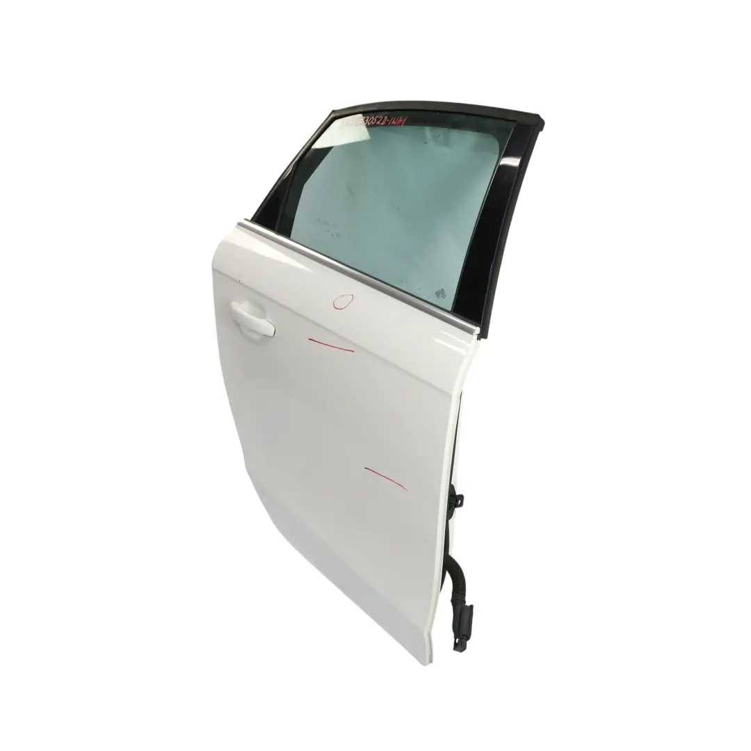 Audi A4 A8 Limousine Rear Door Right O/S Ibis White - Y9C - SKU 8K5833052D-IWH1 - Part number 8K5833052D