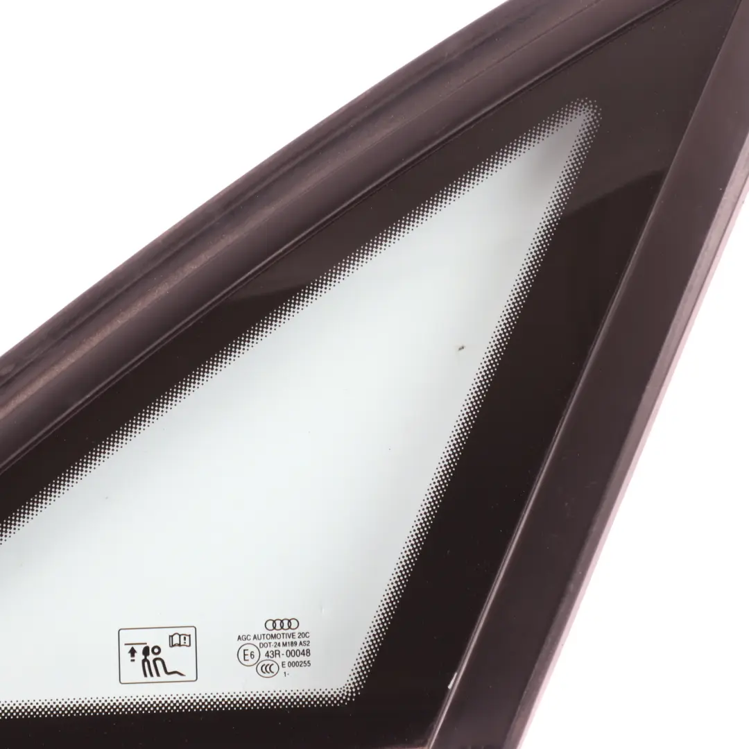 Ventana Trasera Triángulo Vidrio Derecho Vidrio AS2 para Audi A4 B8 con número de pieza 8K5845300F Audi A4 B8 Ventana Trasera Triángulo Vidrio Derecho Vidrio AS2 - SKU 8K5845300F - Número de pieza 8K5845300F