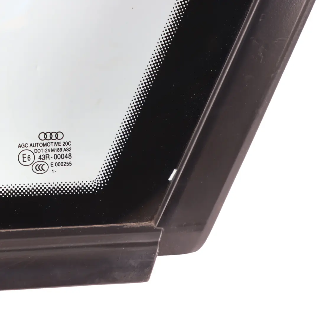 Audi A4 B8 Rear Quarter Window Triangle Glass Right O/S Glass AS2 - SKU 8K5845300F - Part number 8K5845300F