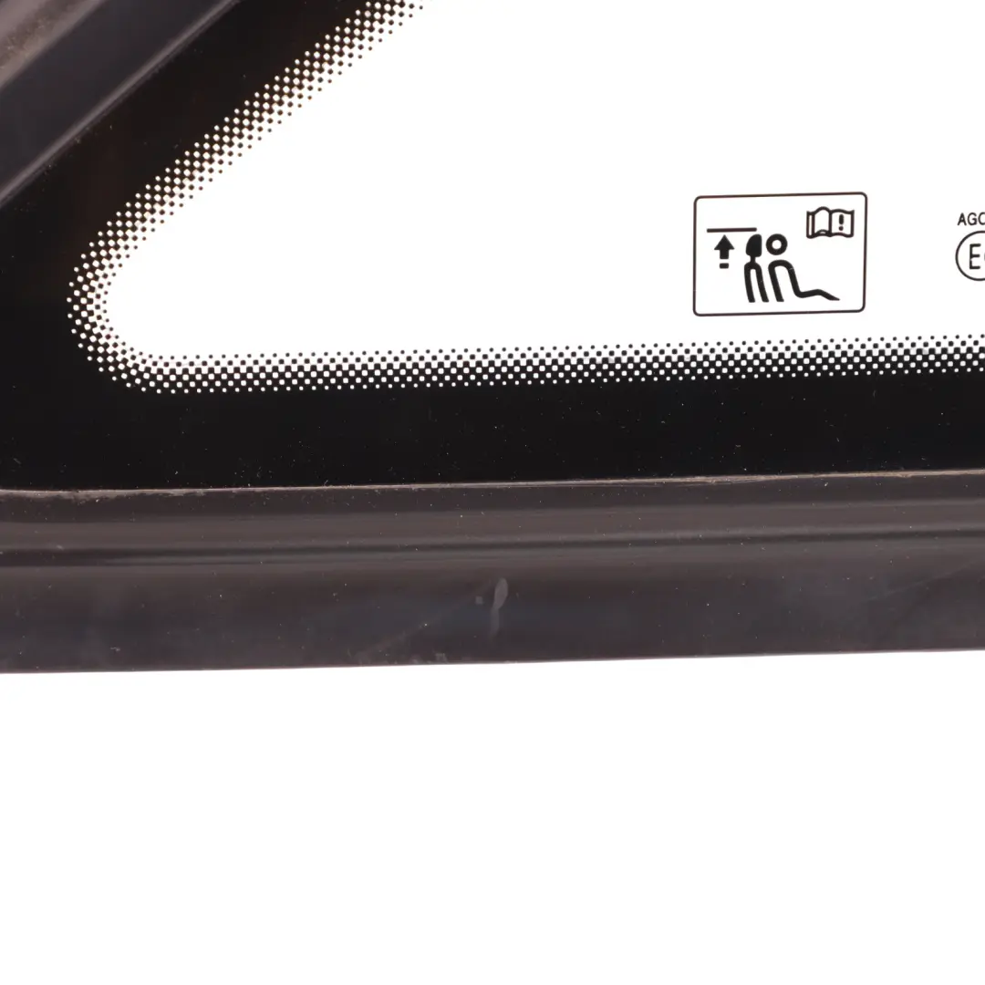 Quarter Window Triangle Glass Right O/S Glass AS2 to Audi A4 B8 Rear with Part number 8K5845300F Audi A4 B8 Rear Quarter Window Triangle Glass Right O/S Glass AS2 - SKU 8K5845300F - Part number 8K5845300F