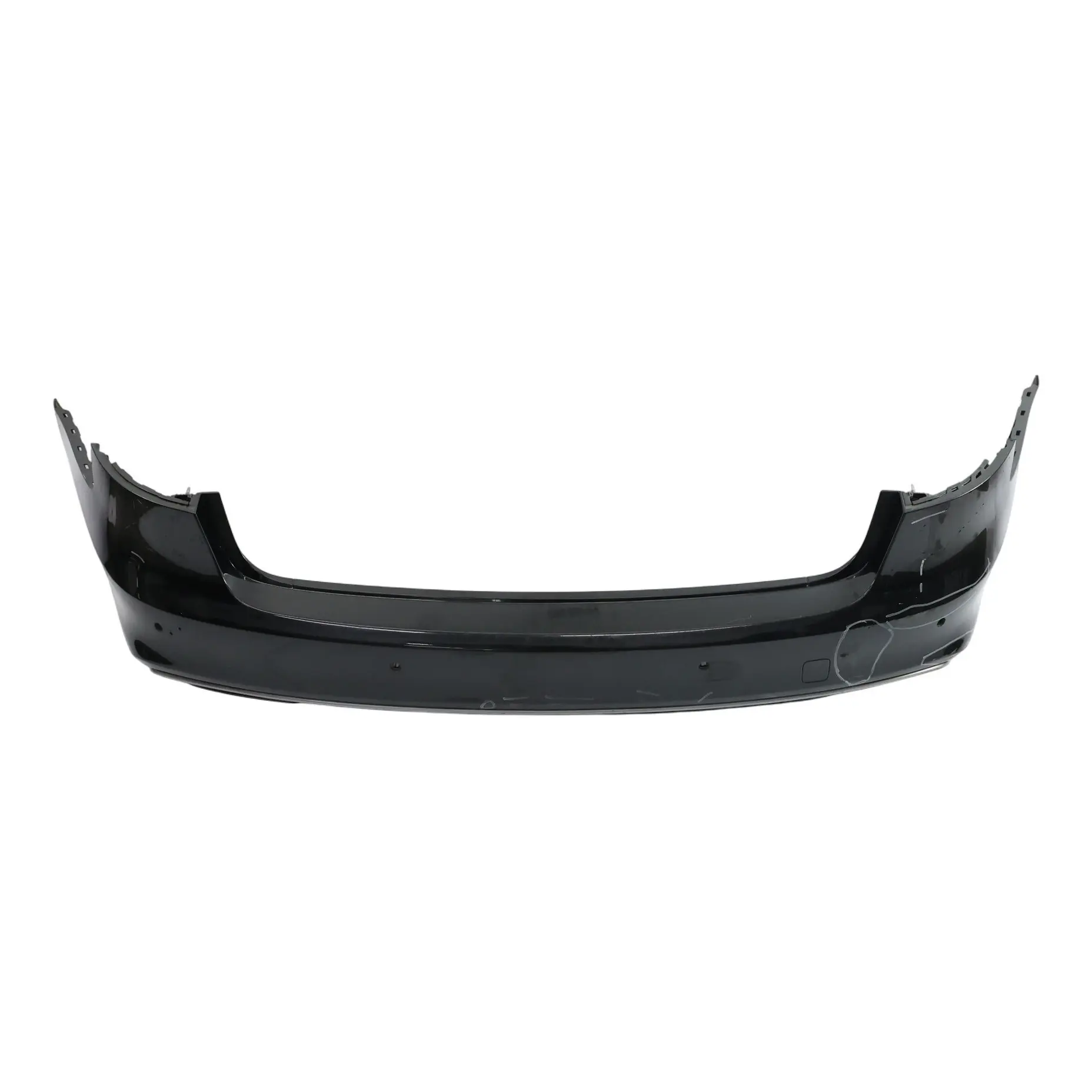 Audi A4 B8 Avant Rear Bumper Trim Panel Cover Phantom Black - Z9Y