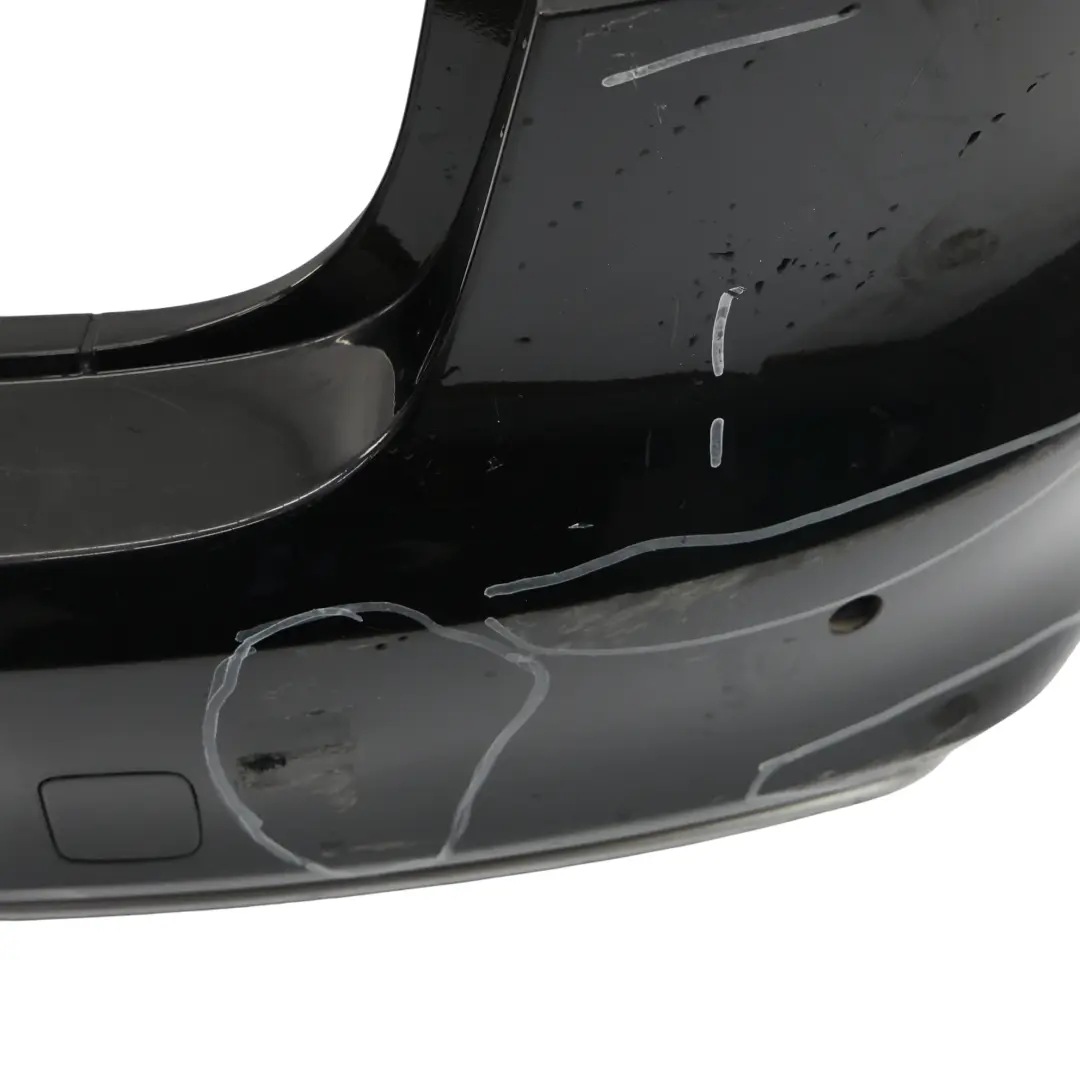 Bumper Trim Panel Cover Phantom Black - Z9Y to Audi A4 B8 Avant Rear with Part number 8K9807067C Audi A4 B8 Avant Rear Bumper Trim Panel Cover Phantom Black - Z9Y - SKU 8K9807067C-PHB - Part number 8K9807067C