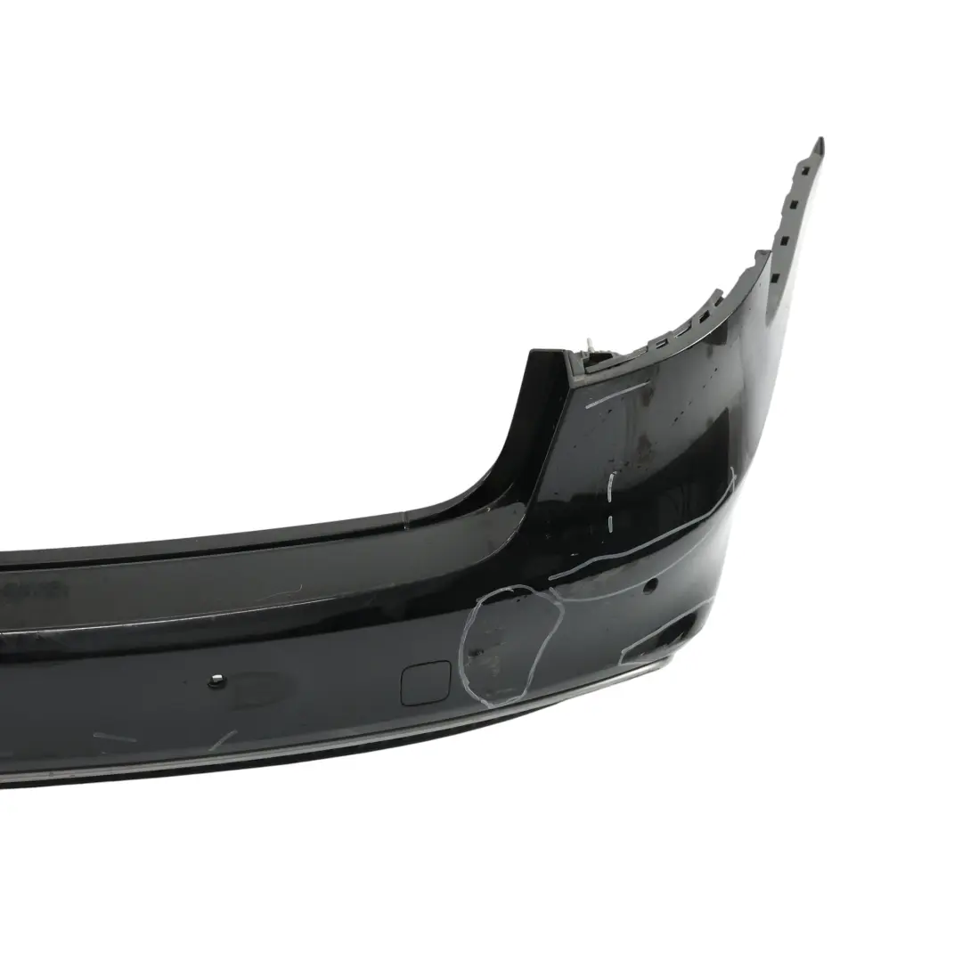 Audi A4 B8 Avant Rear Bumper Trim Panel Cover Phantom Black - Z9Y - SKU 8K9807067C-PHB - Part number 8K9807067C
