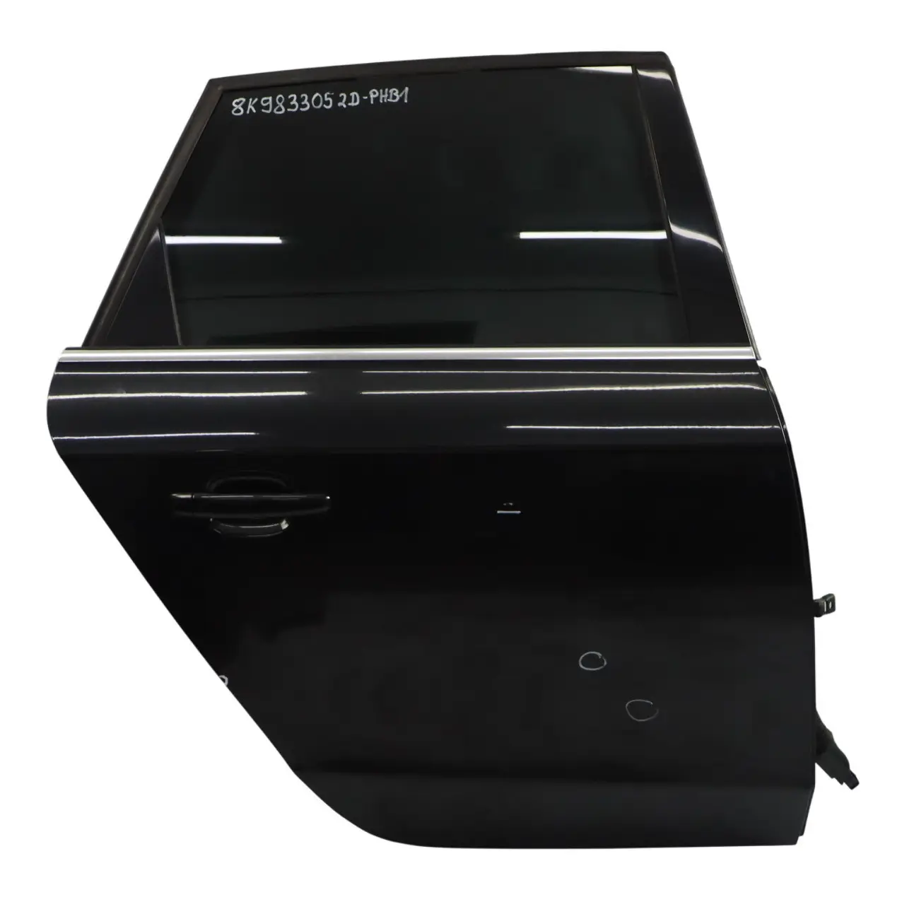 Audi A4 A8 Avant Rear Door Right O/S Brilliant Black - LY9B
