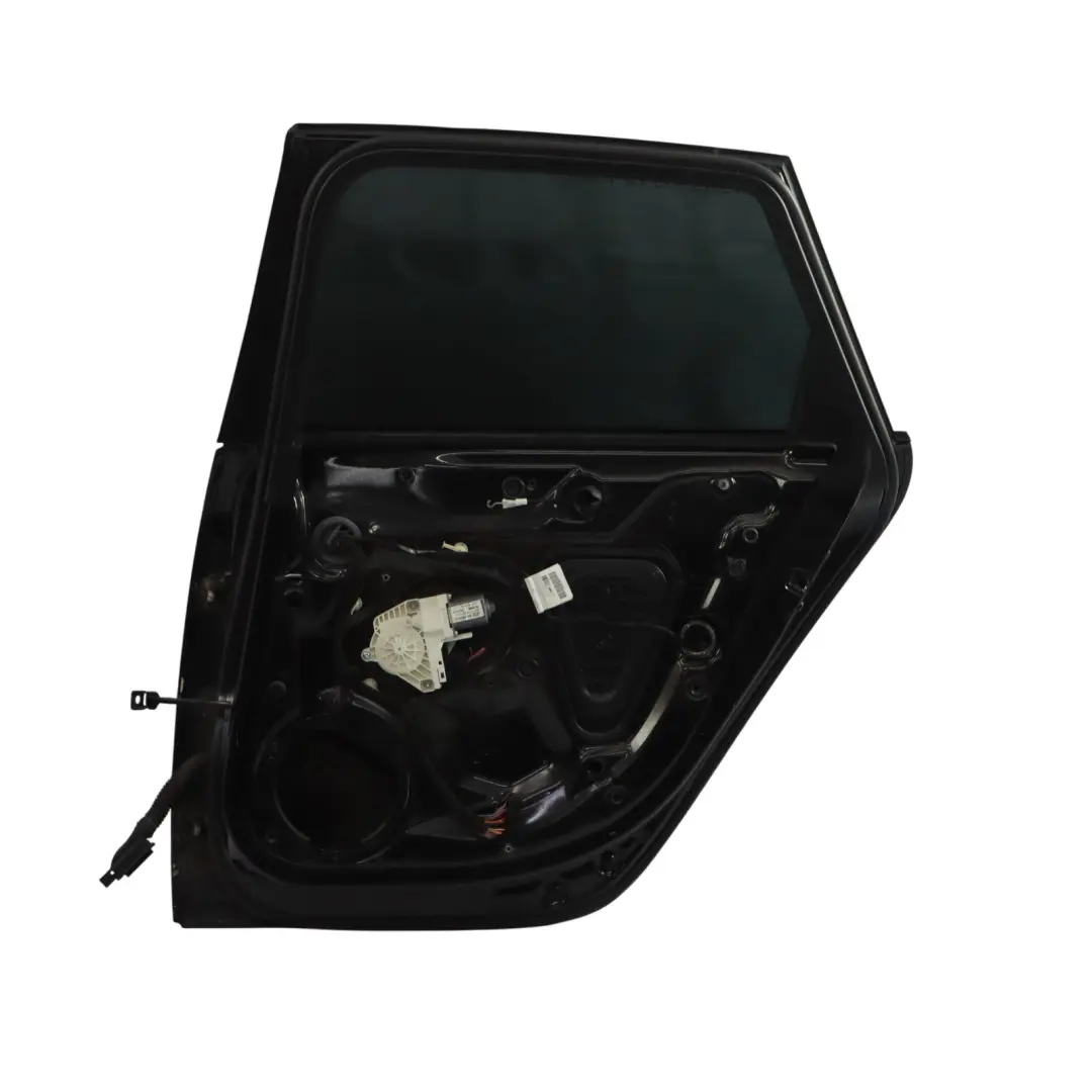 Door Right O/S Brilliant Black - LY9B to Audi A4 B8 Avant Rear with Part number 8K9833052D Audi A4 B8 Avant Rear Door Right O/S Brilliant Black - LY9B - SKU 8K9833052D-PHB1 - Part number 8K9833052D
