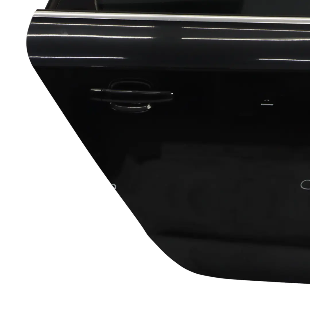 Door Right O/S Brilliant Black - LY9B to Audi A4 B8 Avant Rear with Part number 8K9833052D Audi A4 B8 Avant Rear Door Right O/S Brilliant Black - LY9B - SKU 8K9833052D-PHB1 - Part number 8K9833052D