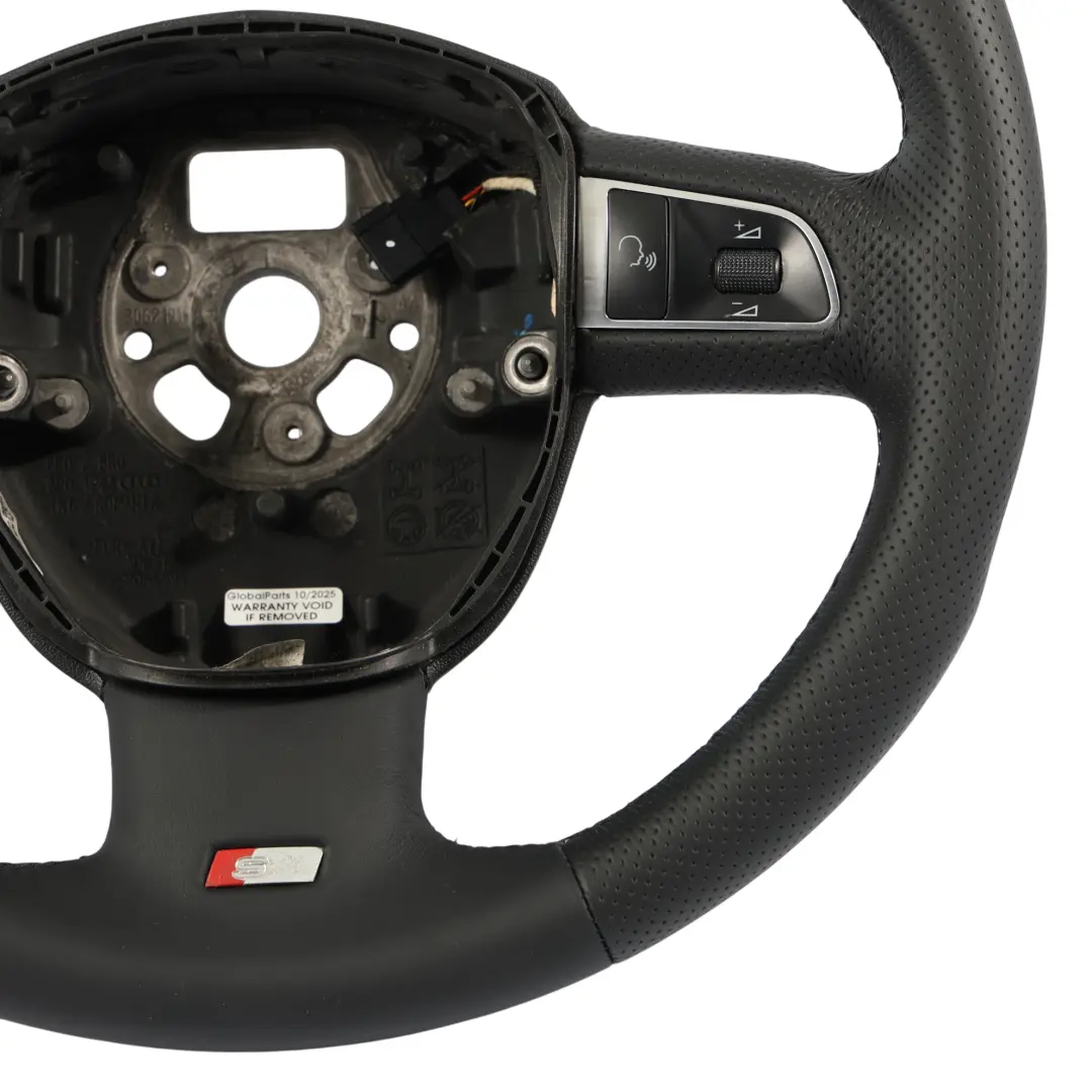 Leather Sport Steering Wheel to Audi A3 8P S Line NEW Black with Part number 8P0419091 Audi A3 8P S Line NEW Black Leather Sport Steering Wheel - SKU 8P0419091-1 - Part number 8P0419091